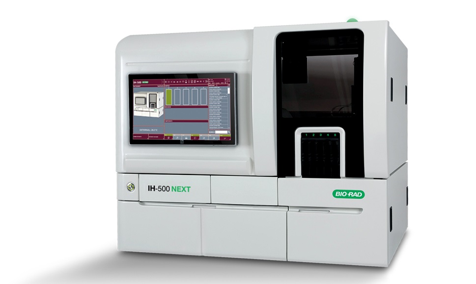 Image: The IH-500 System is setting new standards immunohematology testing (Photo courtesy of Bio-Rad)